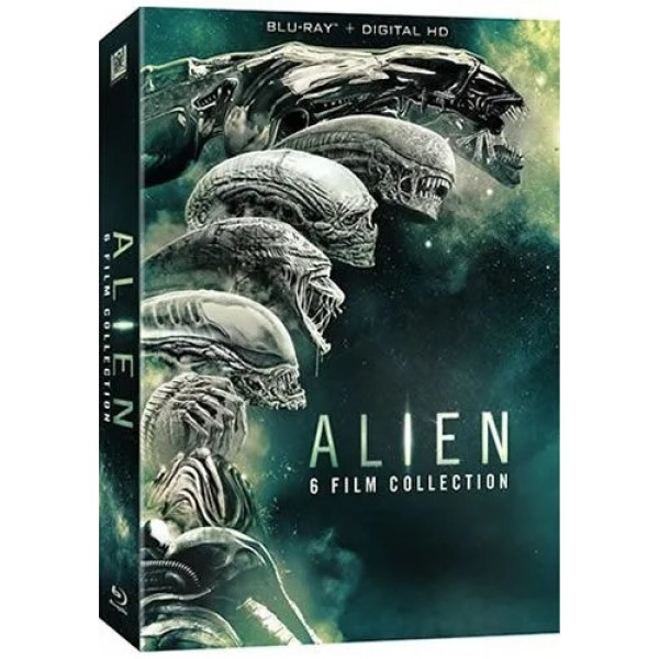 Alien 6-film Collection Blu-ray Region Free DVD