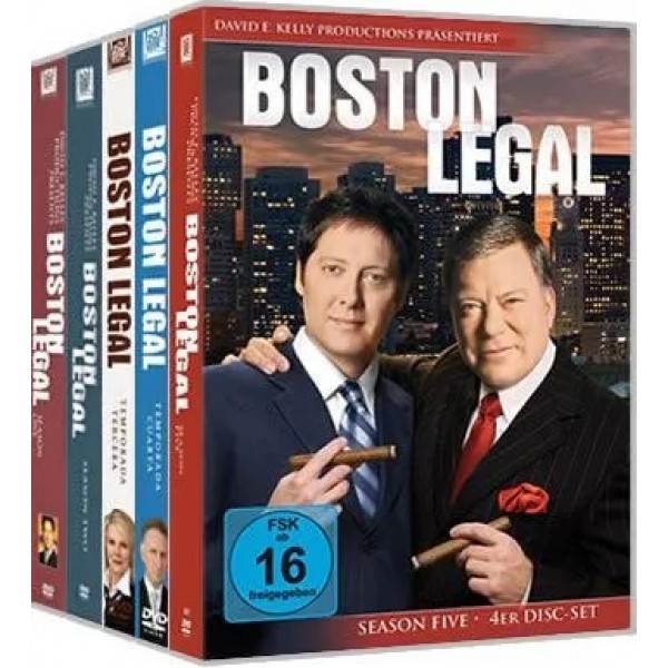 Boston Legal: Complete Series 1-5 DVD