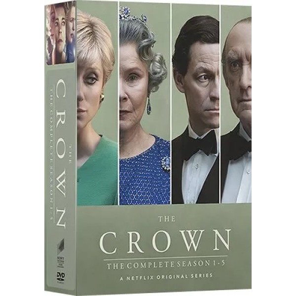 The Crown Complete Series 1-5 DVD
