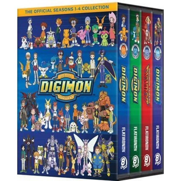 Digimon Seasons 1-4 Kids DVD