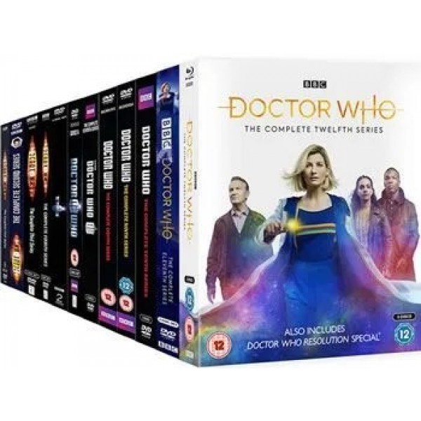 Doctor Who: Complete Series 1-12 DVD