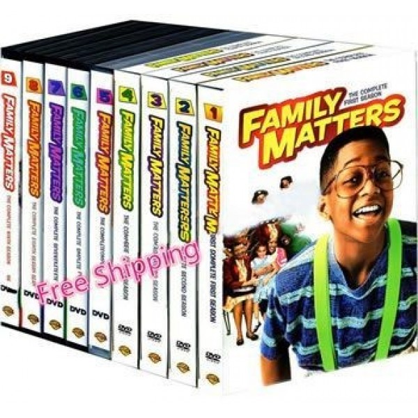 Family Matters: Complete Series 1-9 DVD