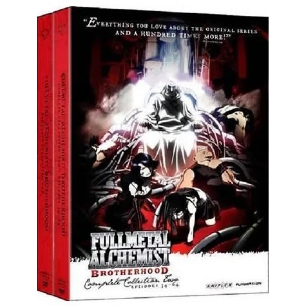 Fullmetal Alchemist: Brotherhood – Complete Collection on DVD