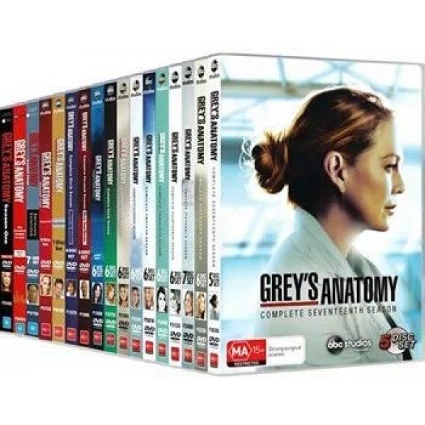 Grey’s Anatomy: Complete Series 1-17 DVD