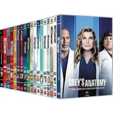 Grey’s Anatomy Complete Series 1-18 DVD