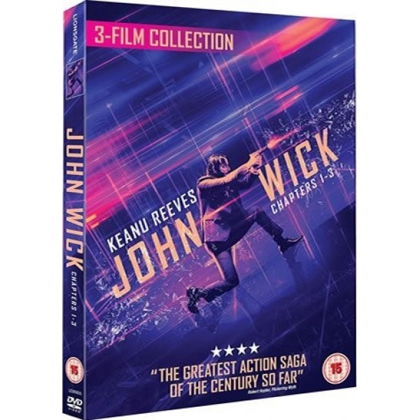 John Wick 1-3 Complete Collection on DVD