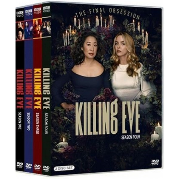Killing Eve Complete Series 1-4 DVD