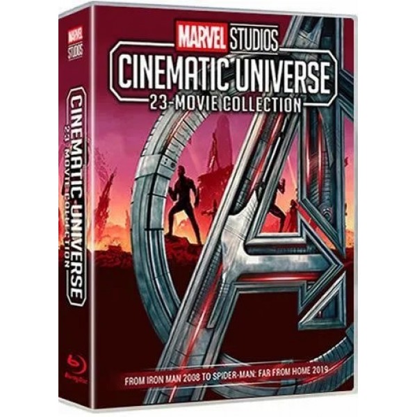 Marvel Studios Cinematic Universe 23-Movie Collection Blu-ray Region Free DVD