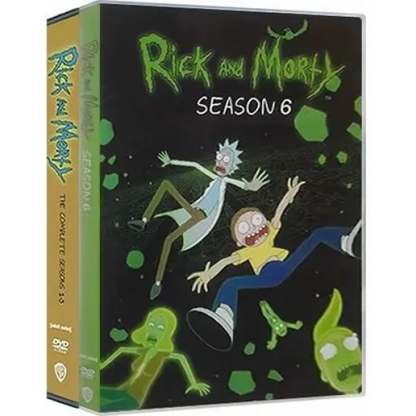 Rick and Morty Complete Series 1-6 DVD