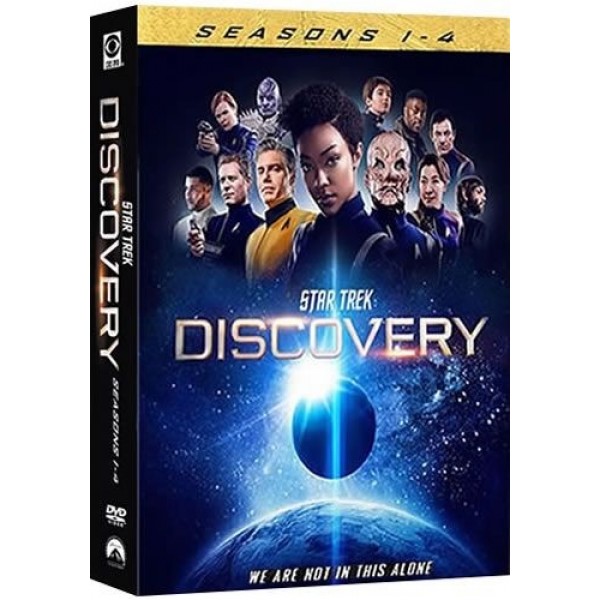 Star Trek Discovery Complete Series 1-4 DVD