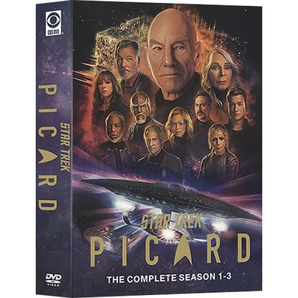 Star Trek Picard Season 1-3 DVD