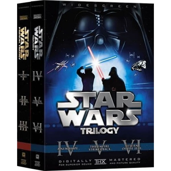 Star Wars Prequel Trilogy I II III IV V & VI DVD