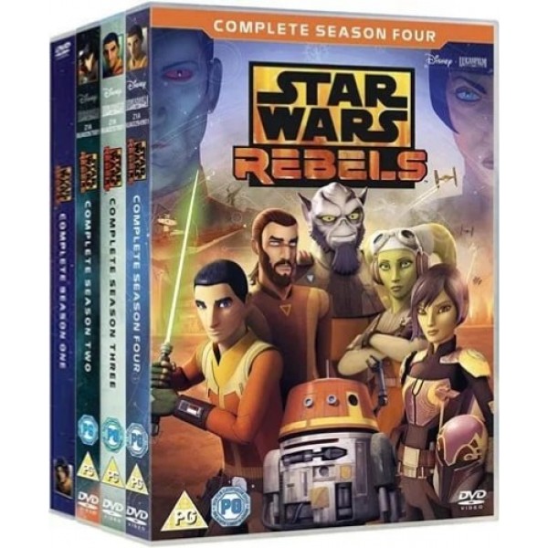 Star Wars Rebels: Complete Series 1-4 DVD