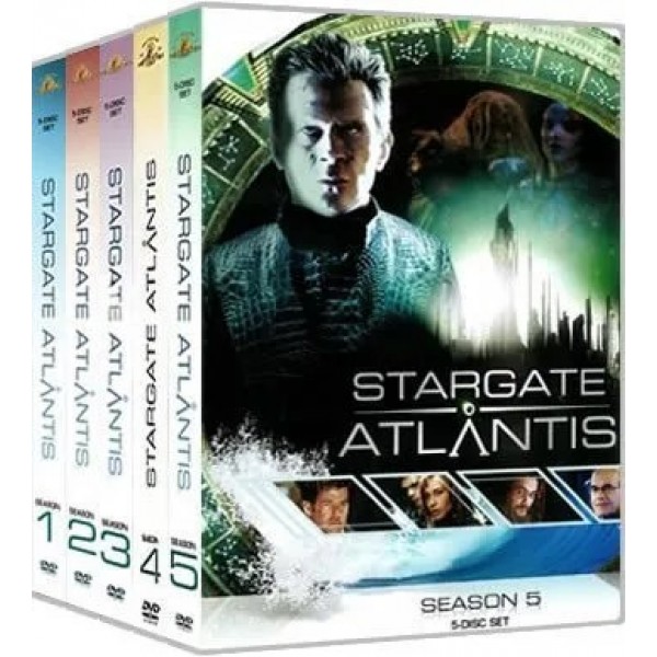 Stargate Atlantis: Complete Series 1-5 DVD