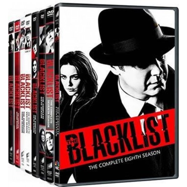 The Blacklist: Complete Series 1-8 DVD