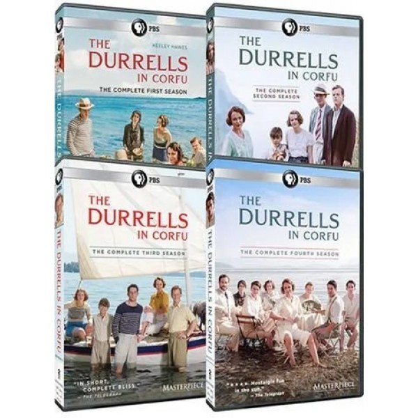 The Durrells in Corfu: Complete Series 1-4 DVD