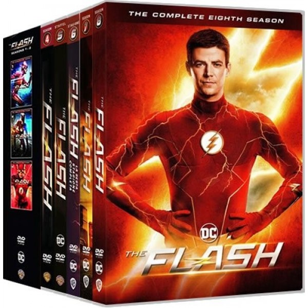 The Flash Season 1-8 DVD