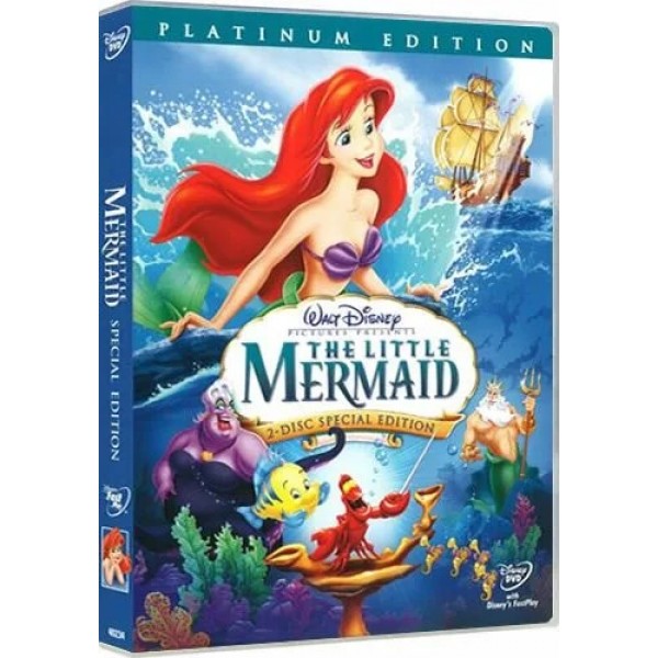 The Little Mermaid Kids DVD