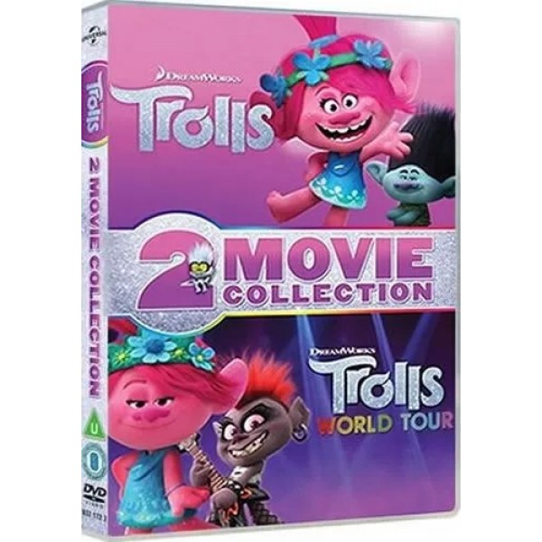 Trolls 2-Movie Collection on DVD