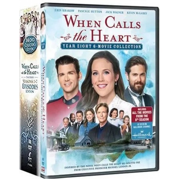 When Calls The Heart: Complete Series 1-8 DVD