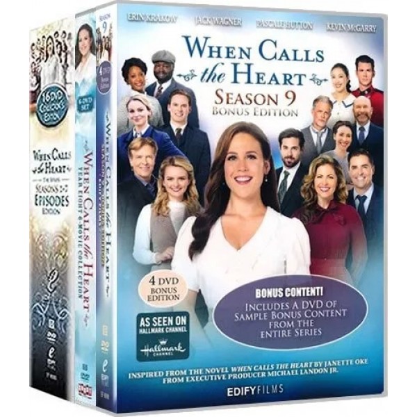When Calls The Heart Seasons 1-9 DVD