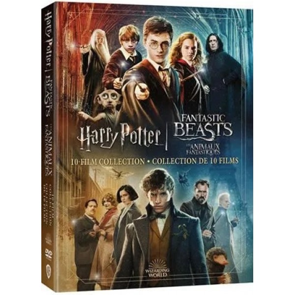 Wizarding World 10 Film Collection – Harry Potter & Fantastic Beasts on DVD