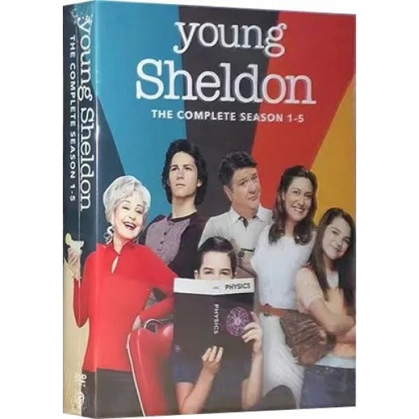 Young Sheldon Complete Series 1-5 DVD